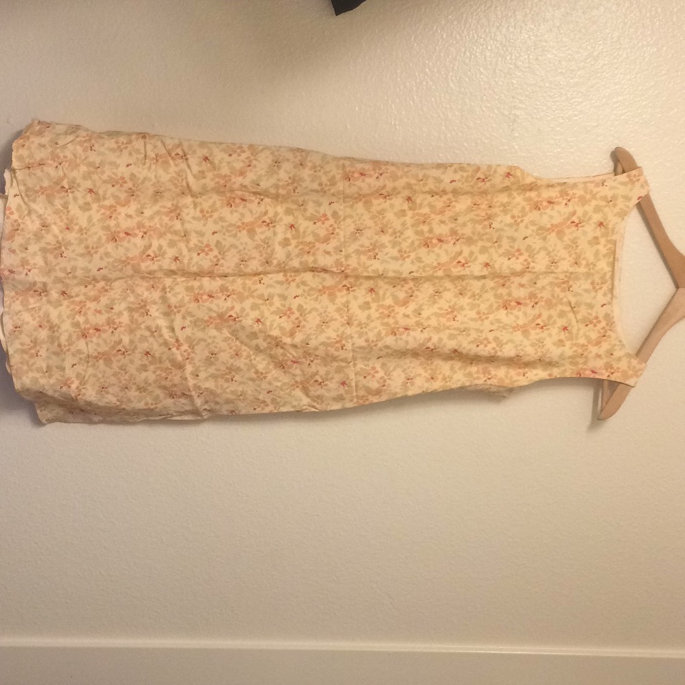 Ann Taylor loft lined summer dress sleeveless